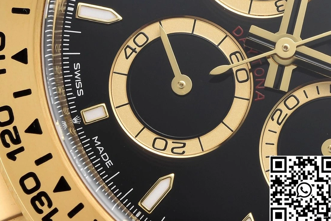 Rolex Clean Cosmograph M126518 Black Factory Daytona Bezel 1225